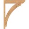 Ekena Millwork Thorton Slat Smooth Outlooker, Western Red Cedar, 5 1/2"W x 24"D x 32"H OUT06X24X32THR06SWR - alternate 2